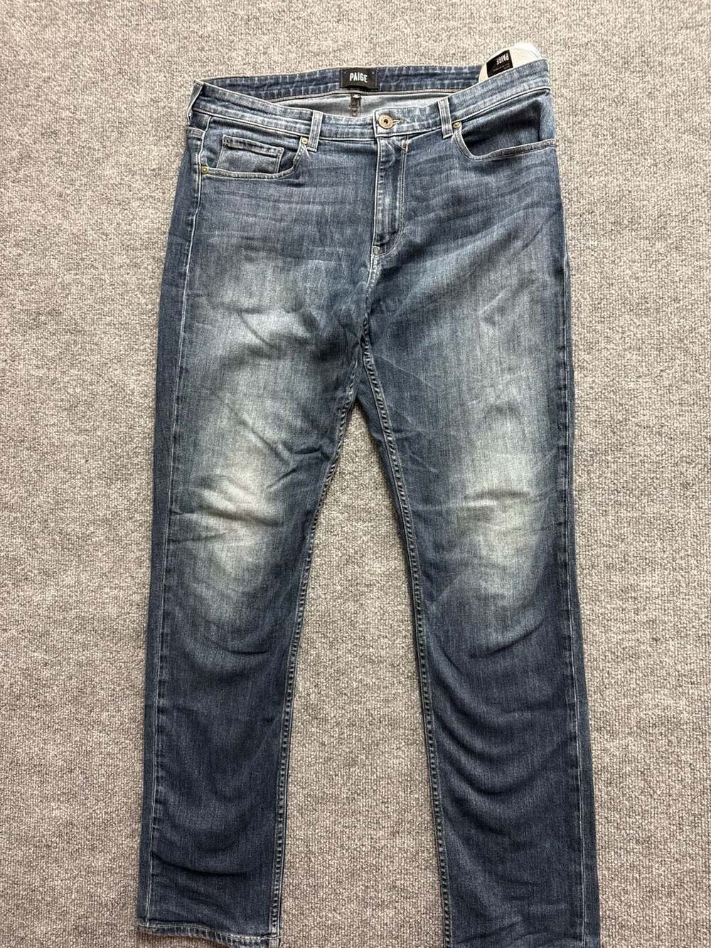 Paige Men's Federal Slim Straight Leg Jeans Size 36